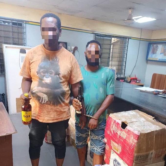 Two arrested for allegedly manufacturing fake drinks in Lagos (video)